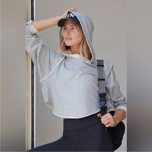 NWOT Free People Second Position Pullover hoodie